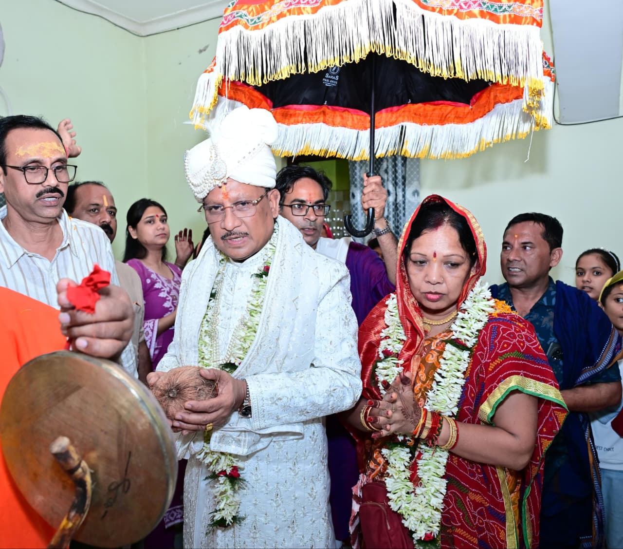 Vishnu Deo Sai pulls Lord Shri Jagannath’s Rath at Dokra Yatra, performs Gajapati Maharaja tradition, reiterates welfare initiatives