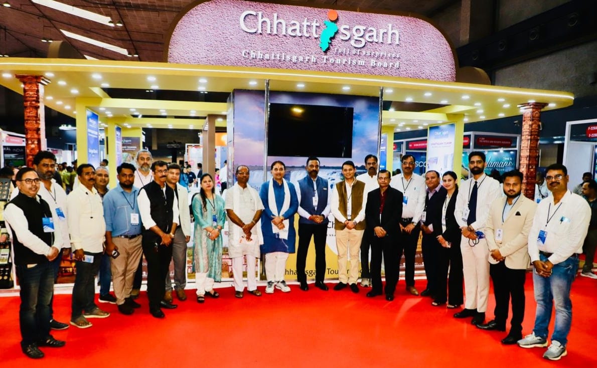 Chhattisgarh Tourism Wins ‘Best Decoration of Stall and Appearance’ Award at Travel and Tourism Fair Kolkata 2026
