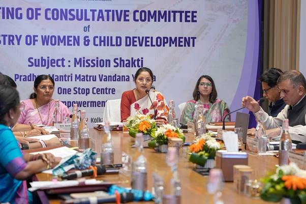 Annpurna Devi Chairs Consultative Committee Meeting of the Ministry of Women and Child Development on Mission Shakti