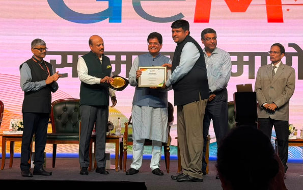 Chhattisgarh Receives GeM Sustainable Procurement Award as State Procurement Doubles to ₹3,935 Crore
