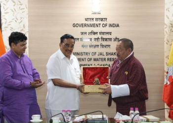 A high-level bilateral meeting on Co-operation on Trans-border Rivers held between Royal Government of Bhutan and Ministry of Jal Shakti in New Delhi