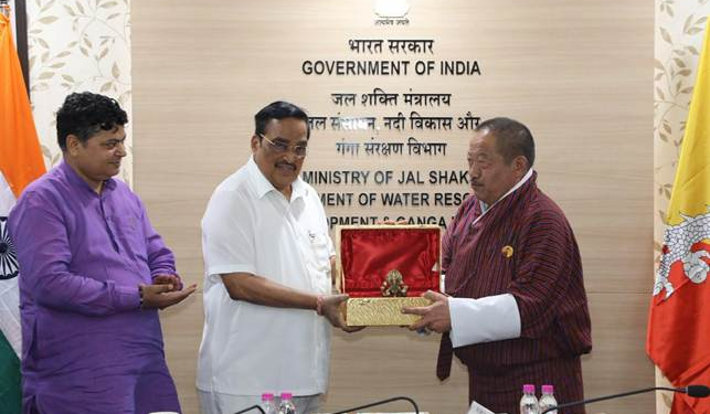 A high-level bilateral meeting on Co-operation on Trans-border Rivers held between Royal Government of Bhutan and Ministry of Jal Shakti in New Delhi