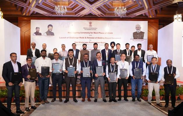 Civil Aviation Minister Ram Mohan Naidu launches Challenge Mode for Aerodrome Development