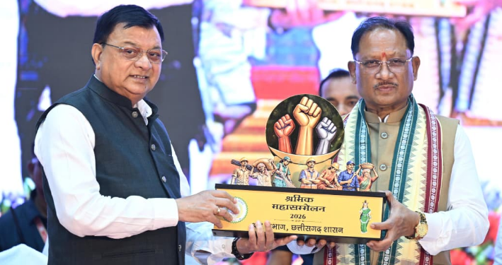 Hard Work and Dedication of Workers Building a Prosperous Chhattisgarh: CM Vishnu Deo Sai