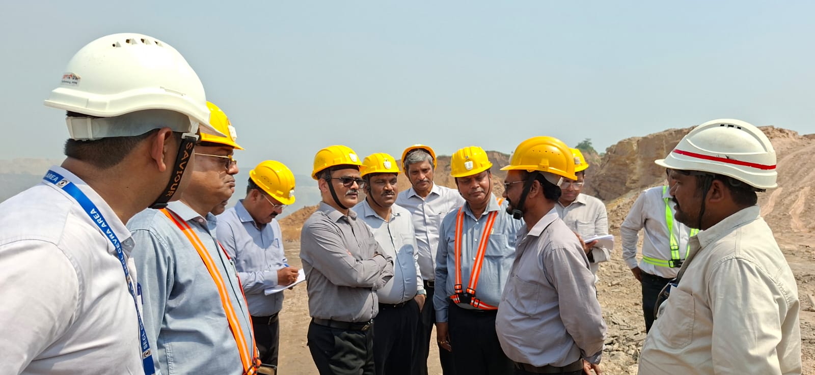 Coal India Chairman Visits SECL’s Gevra Mine, Interacts Directly with Equipment Operators and Workers