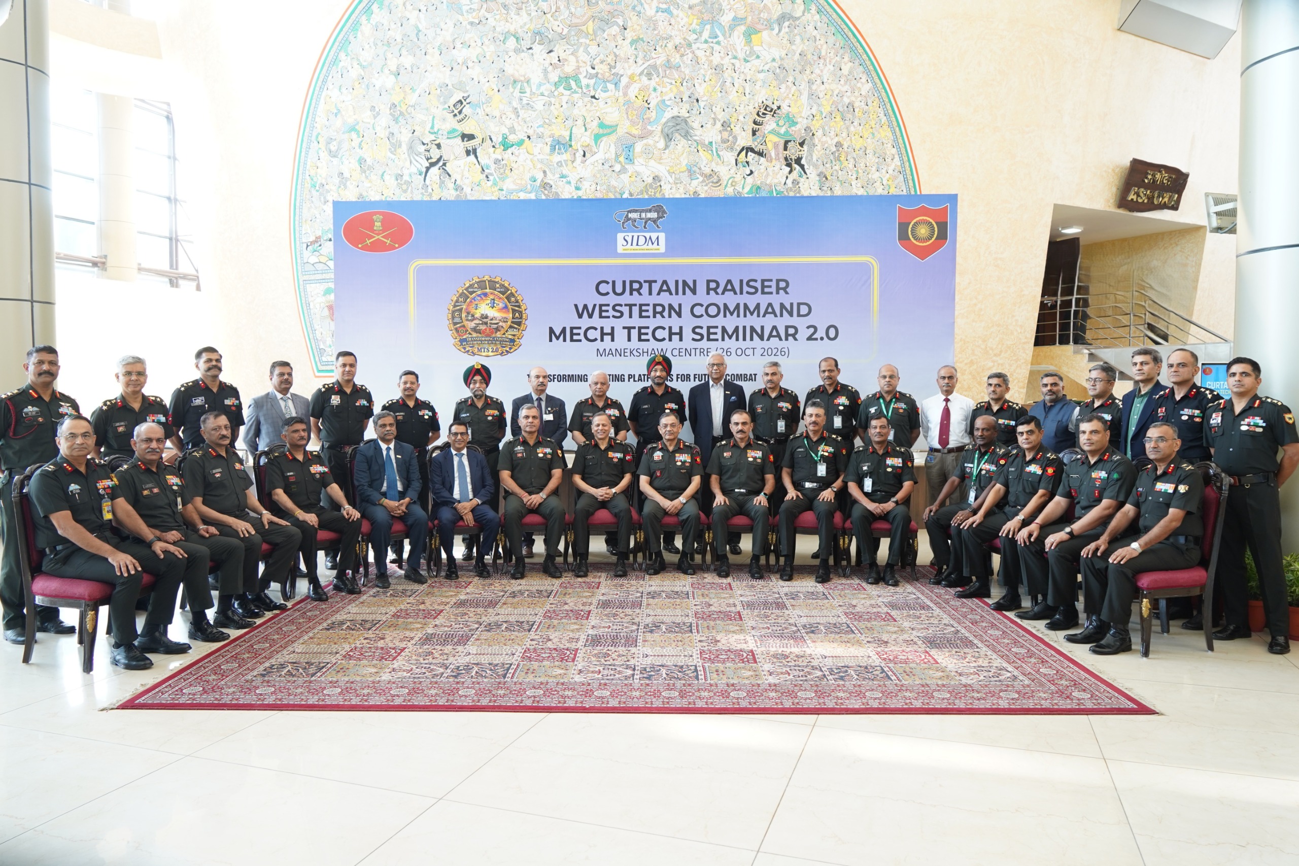 WESTERN COMMAND MECHANISATION TECHNOLOGY SEMINAR : CURTAIN RAISER