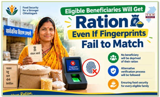 Eligible beneficiaries will get ration even if fingerprints fail to match