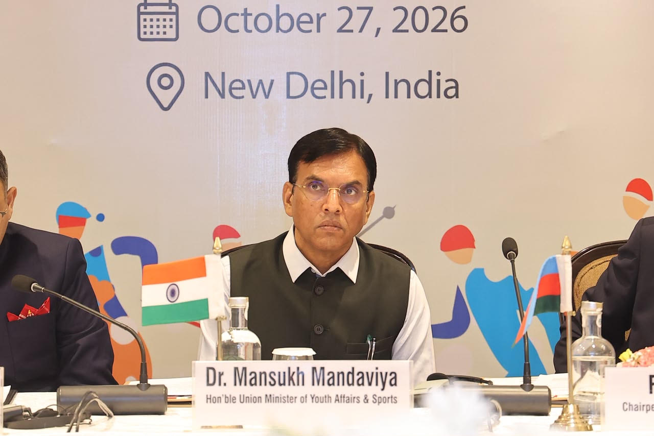 Dr. Mansukh Mandaviya at COP10 Bureau meeting under UNESCO International Convention against Doping in Sport