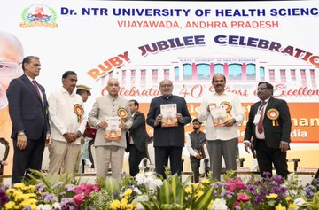 Vice-President at Dr. NTR University’s Ruby Jubilee